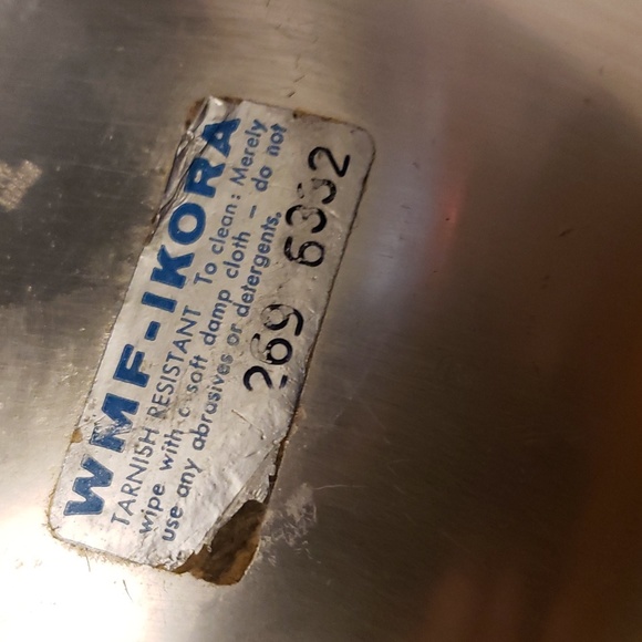 Vintage 1967 Candy Dish Silver-plated MF Ikora - Picture 6 of 8